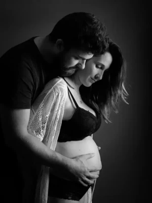 photographie de grossesse couple