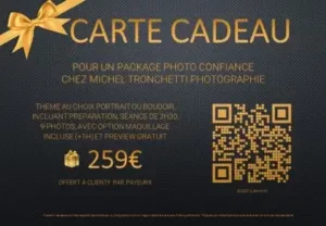 carte cadeau CONFIANCE shooting photo meilleur prix